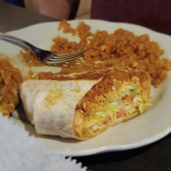 My Cocina - Chicken Burrito. It was amazing!! - Mexican Near Me - Streamwood, Illinois