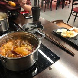 Spicy soup base.