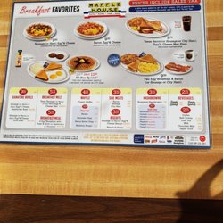 Waffle House - Even a kids and senior menu