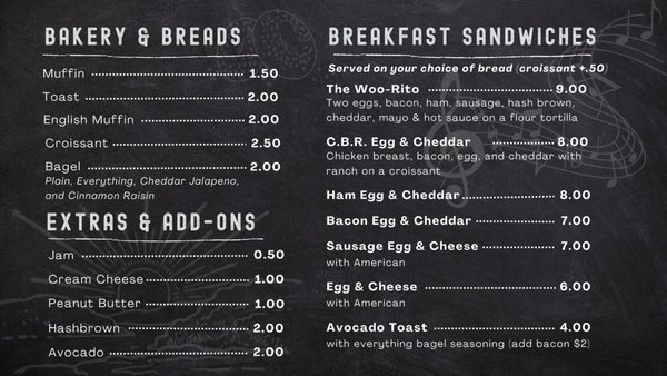 Menu photo 4 Dan’s Rockin’ Cafe Worcester, MA