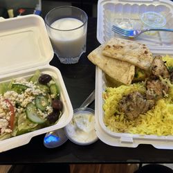 Koozina Mediterranean Cuisine - Chicken Souvlaki Dinner