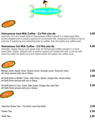 Menu photo 1 Vietnam House Restaurant Victoria, BC Menu photo 1 Vietnam House Restaurant Victoria, BC