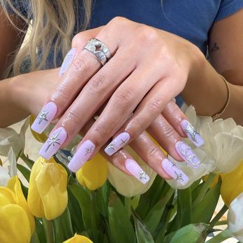 Sunblessed Nails Studio - Gel ex with design - Nail Salons Near Me - Los Angeles, California Sunblessed Nails Studio - Gel ex with design - Nail Salons Near Me - Los Angeles, California