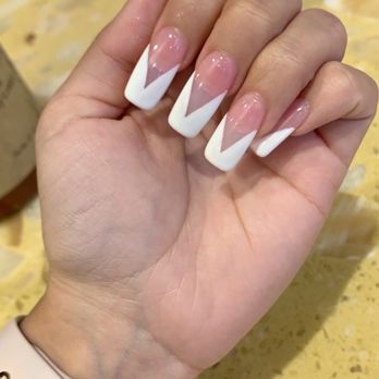 Emmy Nails - Vs what I got. Too square, thick, and you can see my nail bed. - Nail Salons Near Me - Cartersville, Georgia Emmy Nails - Vs what I got. Too square, thick, and you can see my nail bed. - Nail Salons Near Me - Cartersville, Georgia
