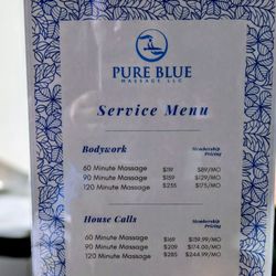 Pure Blue Massage