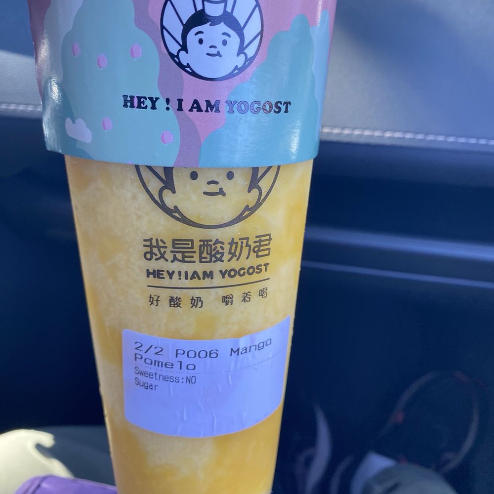 Hey! I Am Yogost - Mango Coconut pomelo - Desserts Near Me - Pleasanton, California Hey! I Am Yogost - Mango Coconut pomelo - Desserts Near Me - Pleasanton, California