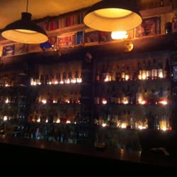 Racket - Selection of rums, tequilas and liqueurs.
