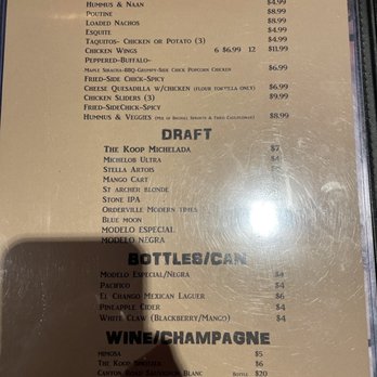 The Chicken Koop - Menu - New American Near Me - Whittier, California The Chicken Koop - Menu - New American Near Me - Whittier, California