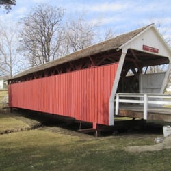 Super 8 by Wyndham Winterset - The Cutler-Donahoe Bridge located in Winterset, Iowa at the Winterset City Park.  See this bridge & 5 others in area.