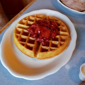 Water Wheel Breakfast & Gift House - Belgian waffle w/ strawberries - Breakfast & Brunch Near Me - Jefferson, New Hampshire Water Wheel Breakfast & Gift House - Belgian waffle w/ strawberries - Breakfast & Brunch Near Me - Jefferson, New Hampshire