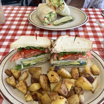 Old Town Grill - Veggie wrap, Veggie Triple Decker Sandwich - Breakfast & Brunch Near Me - Auburn, California Old Town Grill - Veggie wrap, Veggie Triple Decker Sandwich - Breakfast & Brunch Near Me - Auburn, California