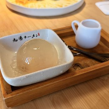 Kyuramen x TBaar - Japanese Cherry Blossom Jelly (wouldn't order again) - Desserts Near Me - Arcadia, California Kyuramen x TBaar - Japanese Cherry Blossom Jelly (wouldn't order again) - Desserts Near Me - Arcadia, California