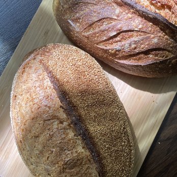 Mighty Bread - Rosemary and peppercorn, sesame seed - Bakeries Near Me - Philadelphia, Pennsylvania Mighty Bread - Rosemary and peppercorn, sesame seed - Bakeries Near Me - Philadelphia, Pennsylvania