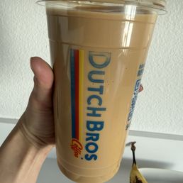 Make your own latte : banana , salted caramel , add extra 2 shots of Make your own latte : banana , salted caramel , add extra 2 shots of