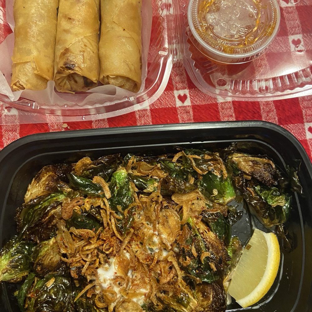 Koon Thai Eatery - Taro Spring Roll & Brussels Sprout - Thai Near Me - Hillsdale, New Jersey Koon Thai Eatery - Taro Spring Roll & Brussels Sprout - Thai Near Me - Hillsdale, New Jersey
