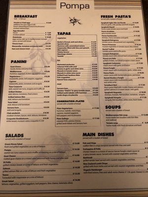 Menu photo 4 Pompa Amsterdam, NH