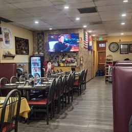 Inside restaurant Inside restaurant
