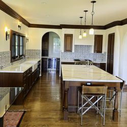 Paintmasters - Oakland Hills home. Ceiling and walls by Paintmasters. Colors: Farrow & Ball Strong White.