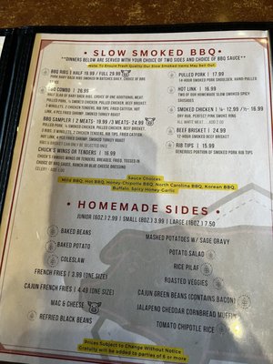 Menu photo 1 Chuck's Southern Comforts Café Burbank, IL