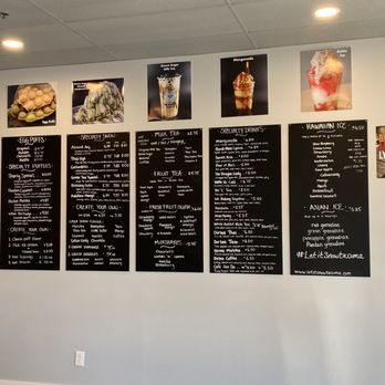 Let It Snow - Menu - Shaved Snow Near Me - Tacoma, Washington