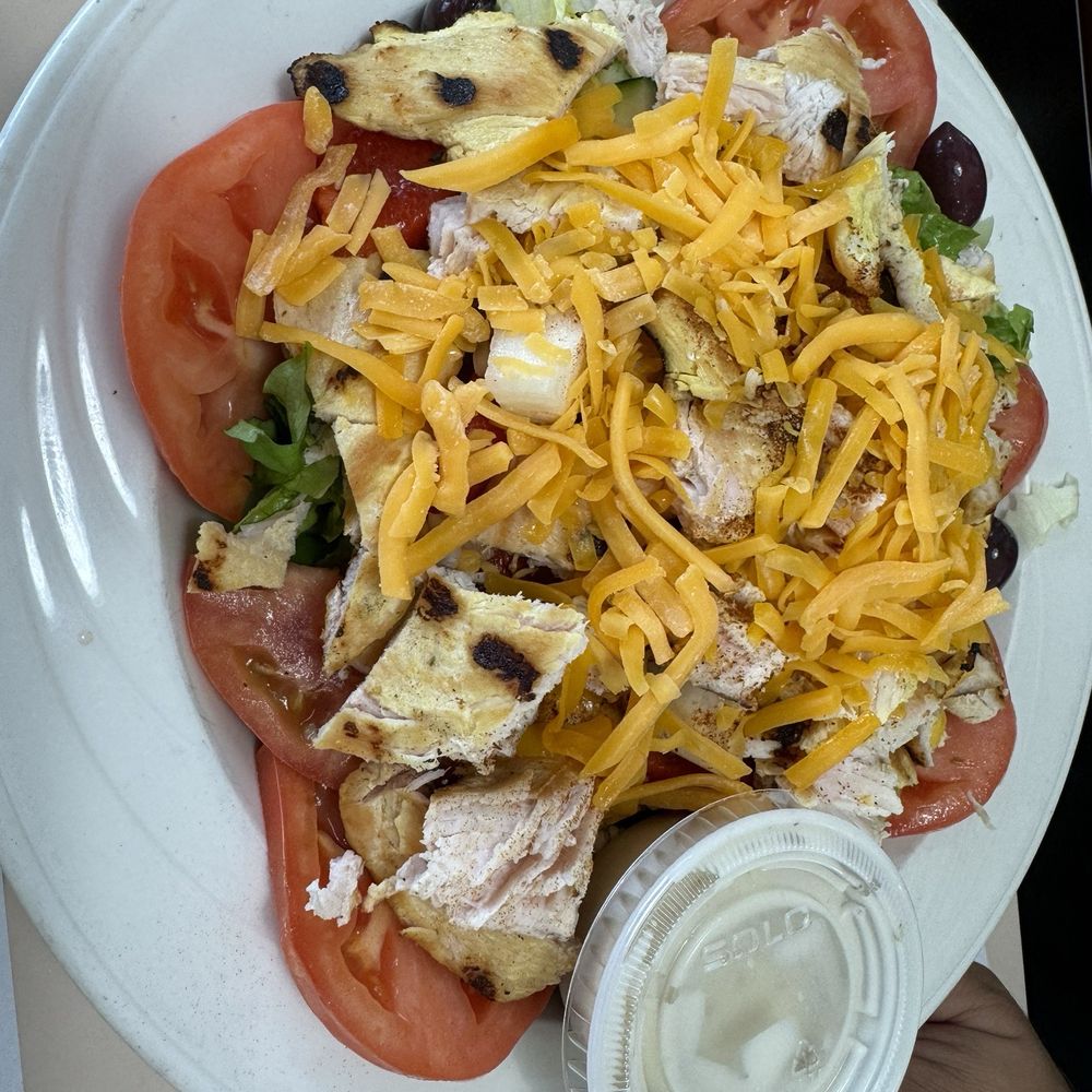 Spinning Wheel Diner - Cajun grilled chicken salad. - Diners Near Me - Whitehouse Station, New Jersey