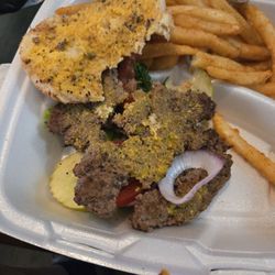 Supposed to be a classic hamburger? Nope!