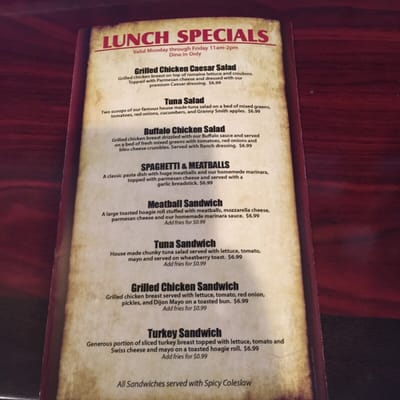 Menu photo 4 9th Inning Brews and Bites Amarillo, TX