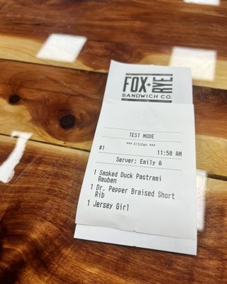 Fox and Rye by null