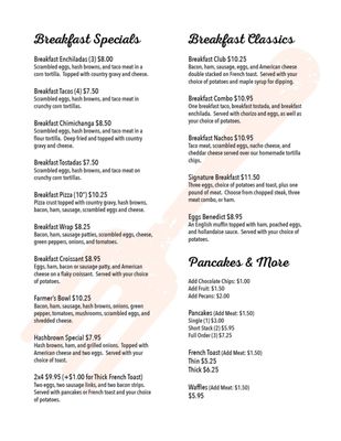 Menu photo 1 Bob's On Sheridan Racine, WI