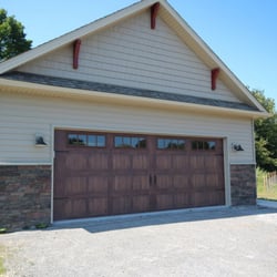 Sunrise Door & Woodworks - CHI Stamped Carriage House (Dark Oak)