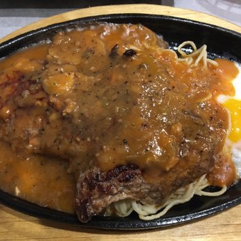 Formosan Restaurant - Tenderloin steak with mixed sauce and spaghetti noodles - Chinese Near Me - Artesia, California