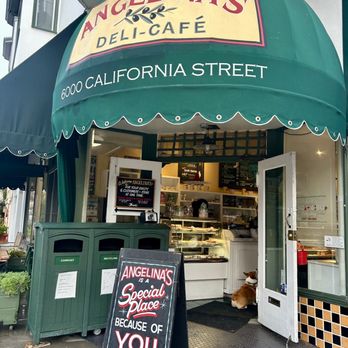 Angelina's Deli Cafe - the front of the restaurant - Delis Near Me - San Francisco, California