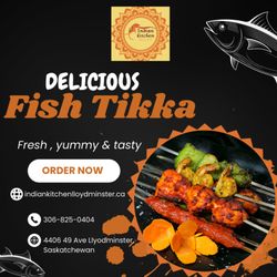 Indian Kitchen - Are you craving for some delicious Tandoori Snack , Try Tandoori Fish Tikka at Indian Kitchen Lloydminster : Best Indian Restaurant