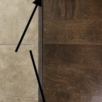 Two Maids - Bentonville - Every threshold looked like this in the corner. - Home Cleaning Near Me - Bentonville, Arkansas