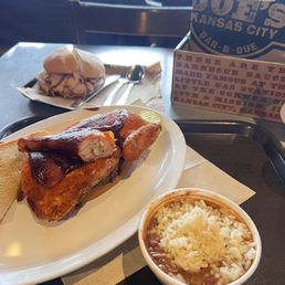 Half Chicken Dinner Special (Monday Dinner)