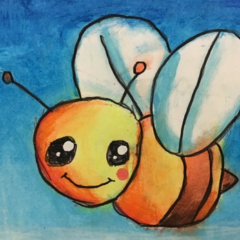 Drawn2Art - Gregory, Age 4, Oil Pastel - Art Schools Near Me - Redmond, Washington