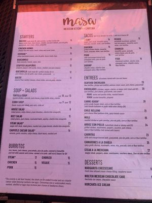 Menu photo 4 Masa Mexican Kitchen & Cantina Issaquah, WA Menu photo 4 Masa Mexican Kitchen & Cantina Issaquah, WA
