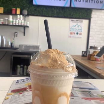North End Nutrition - Banana Cheesecake Shake - Juice Bars & Smoothies Near Me - San Bernardino, California North End Nutrition - Banana Cheesecake Shake - Juice Bars & Smoothies Near Me - San Bernardino, California