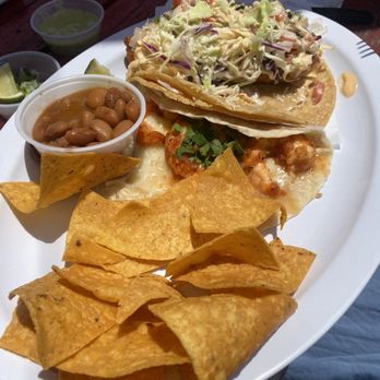 Mexicali Taco & Co - Shrimp taco and 1 Baja-Style Fish Taco Combo - Mexican Near Me - Los Angeles, California