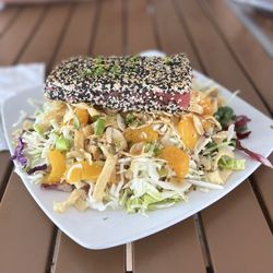 The Boathouse At River Islands - Seared Ahi Tuna Salad