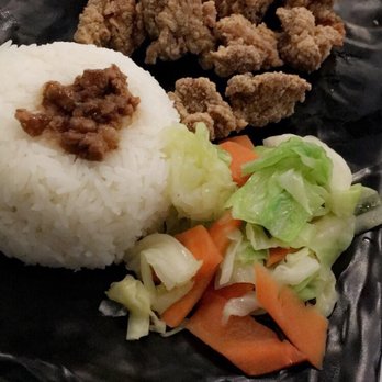 ZenQ - Popcorn chicken rice dish - Desserts Near Me - Markham, Ontario
