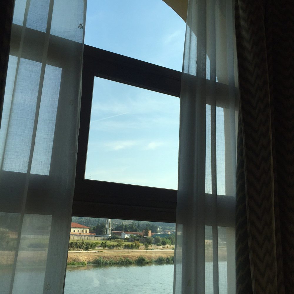 Mulino di Firenze - Woke up to this view of the river and the sunshine greeting me through the other window. - Hotels Near Me - Florence, FI