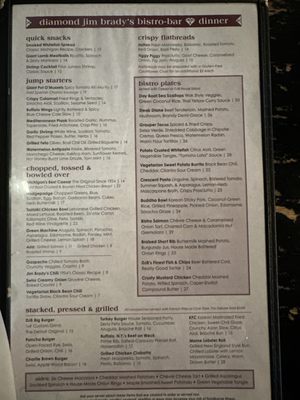 Menu photo 4 Diamond Jim Brady's Novi, MI Menu photo 4 Diamond Jim Brady's Novi, MI
