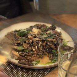 la terrasse - Mushroom dinner