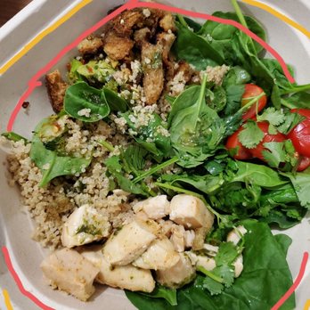 sweetgreen - Healthy Salads, Wraps, and Bowls - Chicken pesto parm. - Salad Near Me - New York, New York sweetgreen - Healthy Salads, Wraps, and Bowls - Chicken pesto parm. - Salad Near Me - New York, New York