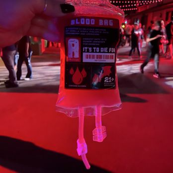 Knott's Scary Farm - One of the drinks they were offering - Amusement Parks Near Me - Buena Park, California Knott's Scary Farm - One of the drinks they were offering - Amusement Parks Near Me - Buena Park, California