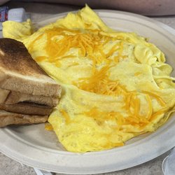 Ja-Mar Drive In - 3 egg omelette with Ham and Cheese