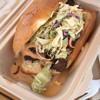 The Block - Such a tasty sandwich from one of their food trucks on site. - Food Trucks Near Me - Petaluma, California The Block - Such a tasty sandwich from one of their food trucks on site. - Food Trucks Near Me - Petaluma, California