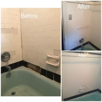 The Groutsmith PA-NJ - Need falling tiles replaced? No problem! We helped this home owner replace his tiles instead of replacing the whole shower! - Grout Services Near Me - Bryn Mawr, Pennsylvania The Groutsmith PA-NJ - Need falling tiles replaced? No problem! We helped this home owner replace his tiles instead of replacing the whole shower! - Grout Services Near Me - Bryn Mawr, Pennsylvania