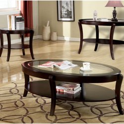McGregors Furniture and Mattress - Coffee table, end table, and sofa table.